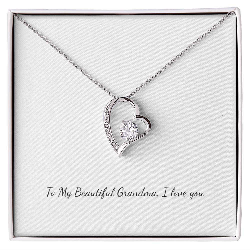 To the One I’ll Always Love – Forever Love™ Heart Necklace