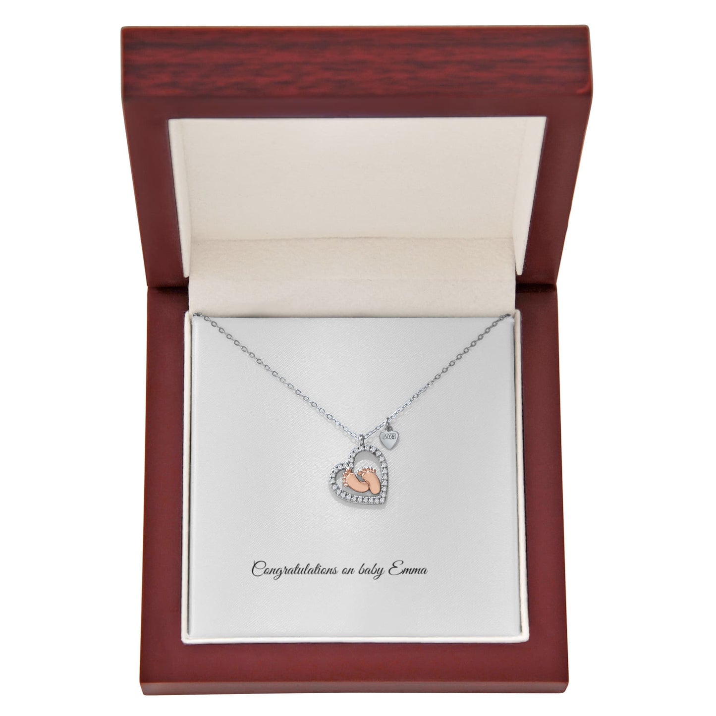 To the Mother of My Child – First Steps, Forever Love™ Necklace